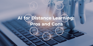 AI for distance learning